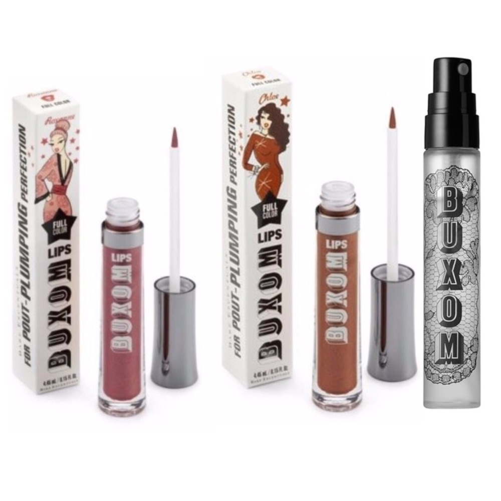 Buxom Lip Gloss & Face Mist Set
